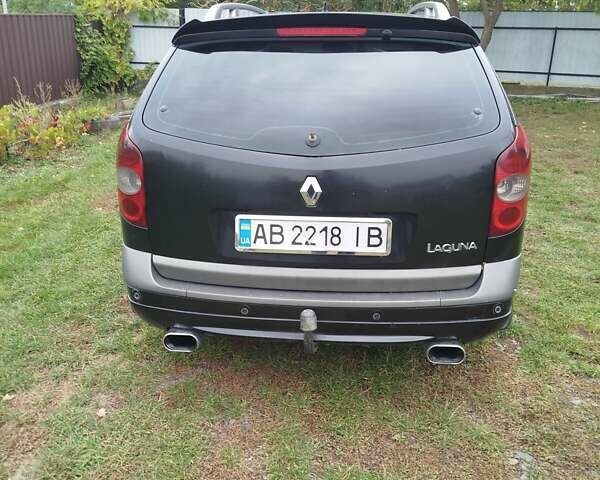 Черный Рено Лагуна, объемом двигателя 2.2 л и пробегом 287 тыс. км за 3950 $, фото 4 на Automoto.ua