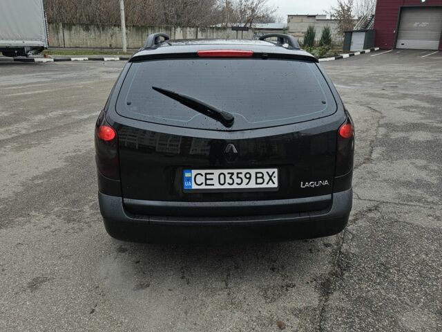 Черный Рено Лагуна, объемом двигателя 1.8 л и пробегом 252 тыс. км за 4000 $, фото 4 на Automoto.ua