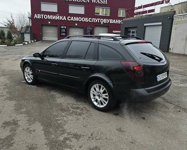 Черный Рено Лагуна, объемом двигателя 1.8 л и пробегом 252 тыс. км за 4000 $, фото 3 на Automoto.ua