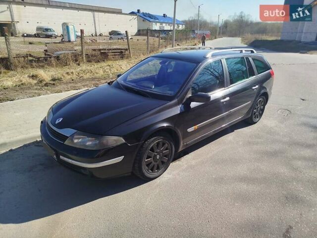 Черный Рено Лагуна, объемом двигателя 2.2 л и пробегом 363 тыс. км за 3300 $, фото 15 на Automoto.ua