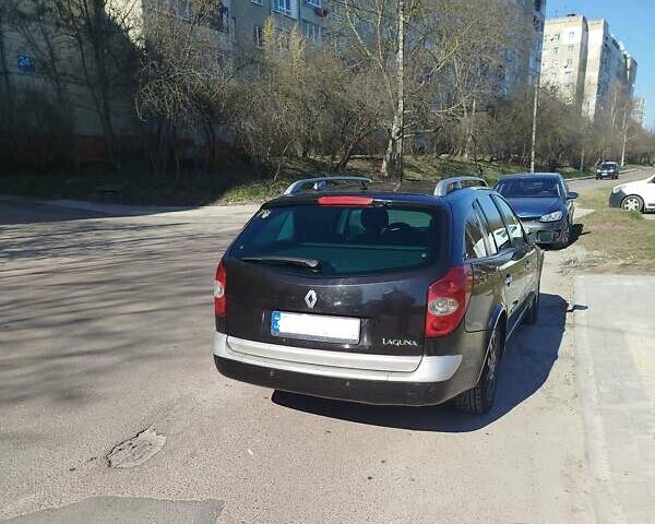 Черный Рено Лагуна, объемом двигателя 2.2 л и пробегом 363 тыс. км за 3300 $, фото 19 на Automoto.ua