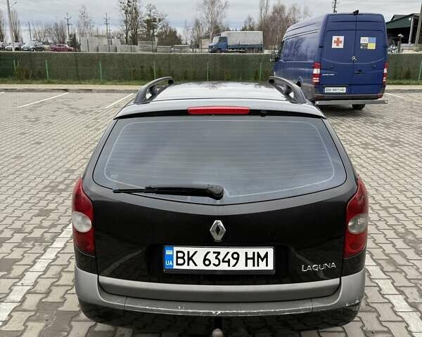 Черный Рено Лагуна, объемом двигателя 1.87 л и пробегом 325 тыс. км за 3599 $, фото 4 на Automoto.ua