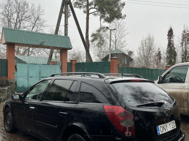 Черный Рено Лагуна, объемом двигателя 2.2 л и пробегом 248 тыс. км за 1300 $, фото 3 на Automoto.ua