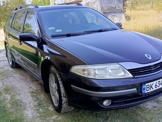 Черный Рено Лагуна, объемом двигателя 1.9 л и пробегом 320 тыс. км за 3000 $, фото 1 на Automoto.ua