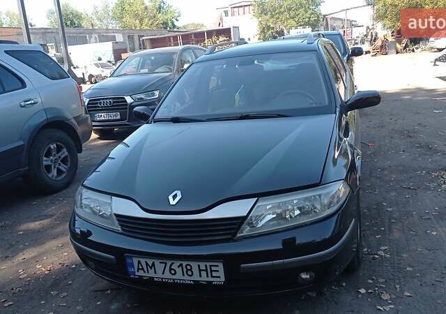 Черный Рено Лагуна, объемом двигателя 2.19 л и пробегом 264 тыс. км за 3850 $, фото 1 на Automoto.ua