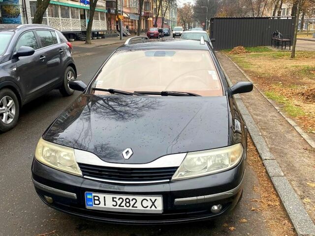 Черный Рено Лагуна, объемом двигателя 2 л и пробегом 400 тыс. км за 3500 $, фото 2 на Automoto.ua