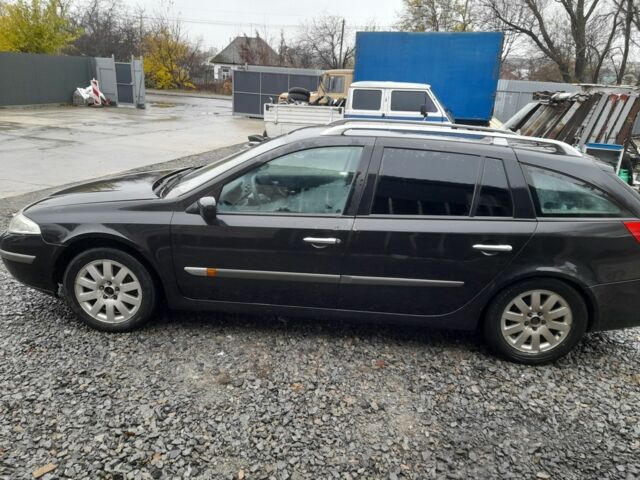 Черный Рено Лагуна, объемом двигателя 2 л и пробегом 420 тыс. км за 1800 $, фото 1 на Automoto.ua