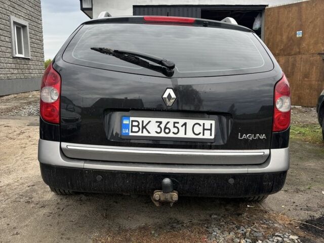 Черный Рено Лагуна, объемом двигателя 1.9 л и пробегом 350 тыс. км за 4000 $, фото 3 на Automoto.ua