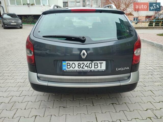 Черный Рено Лагуна, объемом двигателя 2.2 л и пробегом 367 тыс. км за 3200 $, фото 7 на Automoto.ua