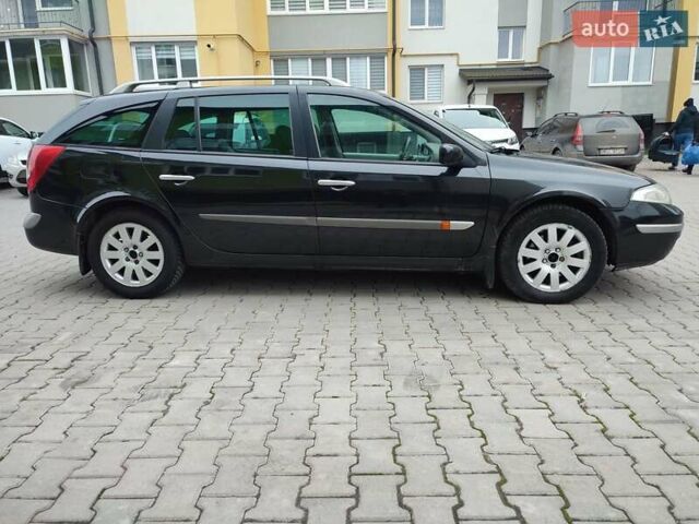 Черный Рено Лагуна, объемом двигателя 2.2 л и пробегом 367 тыс. км за 3200 $, фото 4 на Automoto.ua