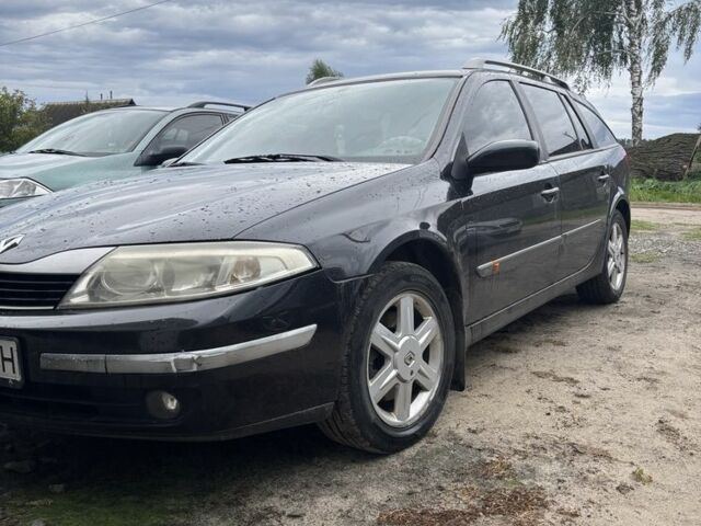 Черный Рено Лагуна, объемом двигателя 1.9 л и пробегом 350 тыс. км за 4000 $, фото 1 на Automoto.ua