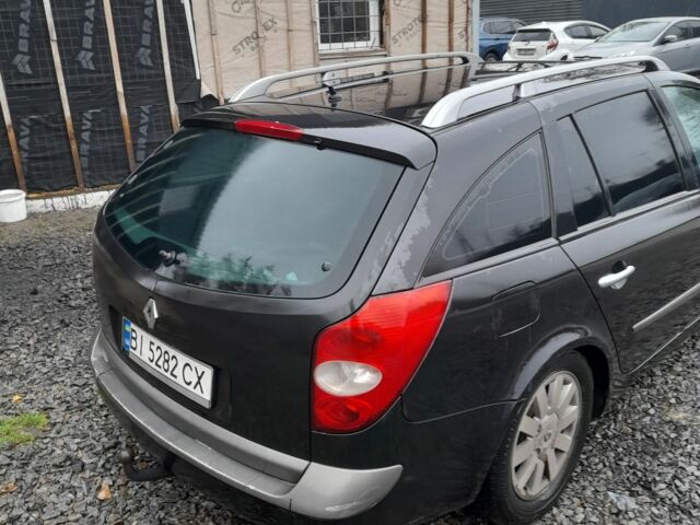 Черный Рено Лагуна, объемом двигателя 2 л и пробегом 420 тыс. км за 1800 $, фото 7 на Automoto.ua