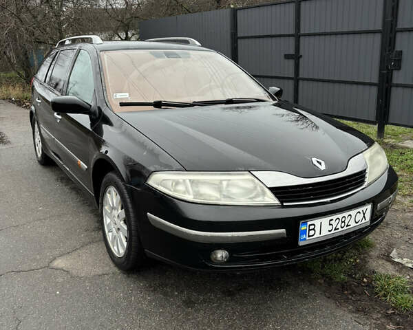 Черный Рено Лагуна, объемом двигателя 2 л и пробегом 430 тыс. км за 2300 $, фото 2 на Automoto.ua