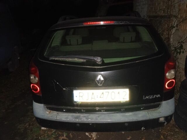 Черный Рено Лагуна, объемом двигателя 1.9 л и пробегом 200 тыс. км за 600 $, фото 3 на Automoto.ua