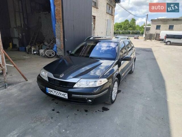Чорний Рено Лагуна, об'ємом двигуна 2.2 л та пробігом 227 тис. км за 4500 $, фото 4 на Automoto.ua