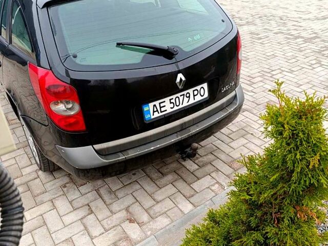 Черный Рено Лагуна, объемом двигателя 1.9 л и пробегом 395 тыс. км за 3500 $, фото 3 на Automoto.ua