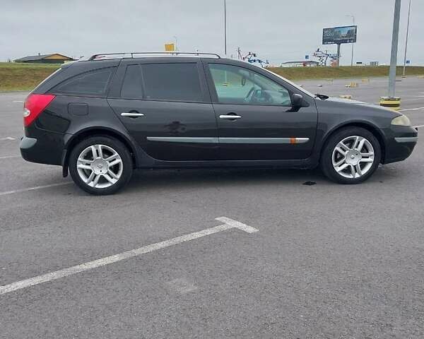 Черный Рено Лагуна, объемом двигателя 2 л и пробегом 327 тыс. км за 3500 $, фото 10 на Automoto.ua