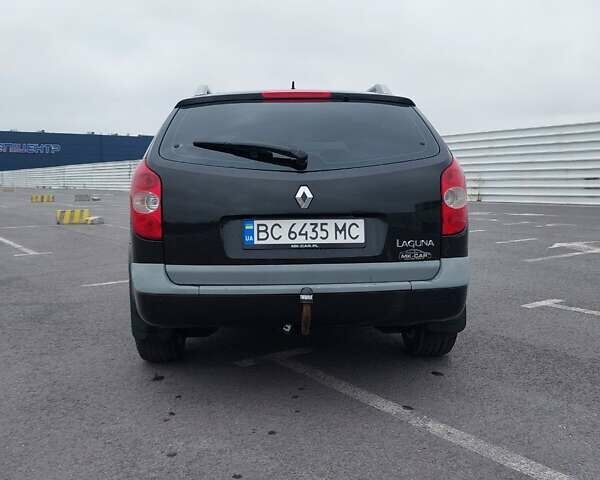 Черный Рено Лагуна, объемом двигателя 2 л и пробегом 327 тыс. км за 3500 $, фото 7 на Automoto.ua