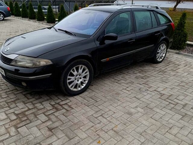 Черный Рено Лагуна, объемом двигателя 1.9 л и пробегом 395 тыс. км за 3500 $, фото 6 на Automoto.ua