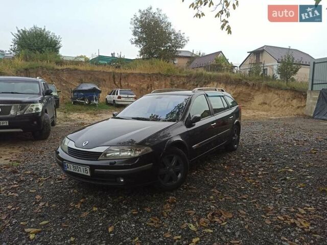 Черный Рено Лагуна, объемом двигателя 2.19 л и пробегом 420 тыс. км за 4000 $, фото 7 на Automoto.ua