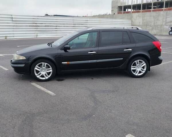 Черный Рено Лагуна, объемом двигателя 2 л и пробегом 327 тыс. км за 3500 $, фото 4 на Automoto.ua