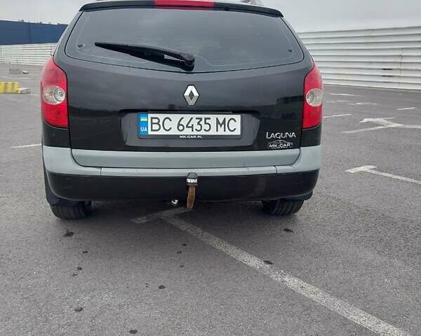 Черный Рено Лагуна, объемом двигателя 2 л и пробегом 327 тыс. км за 3500 $, фото 8 на Automoto.ua