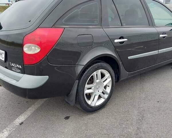 Черный Рено Лагуна, объемом двигателя 2 л и пробегом 327 тыс. км за 3500 $, фото 9 на Automoto.ua