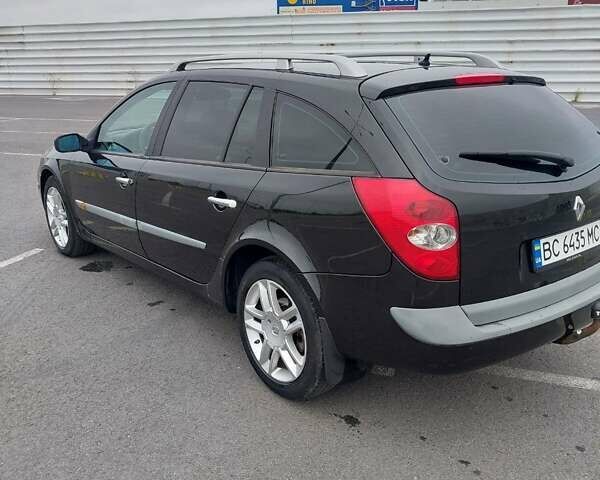 Черный Рено Лагуна, объемом двигателя 2 л и пробегом 327 тыс. км за 3500 $, фото 6 на Automoto.ua