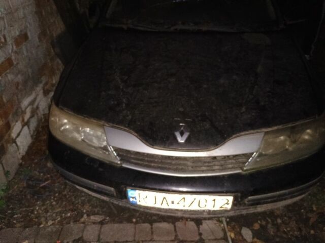 Черный Рено Лагуна, объемом двигателя 1.9 л и пробегом 200 тыс. км за 600 $, фото 1 на Automoto.ua