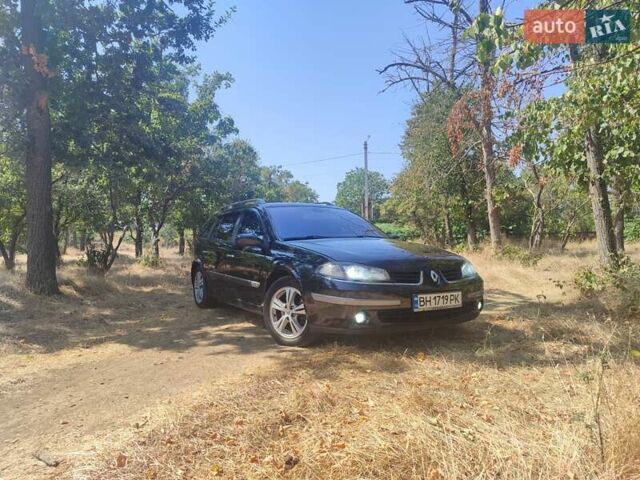 Черный Рено Лагуна, объемом двигателя 2 л и пробегом 285 тыс. км за 4800 $, фото 1 на Automoto.ua