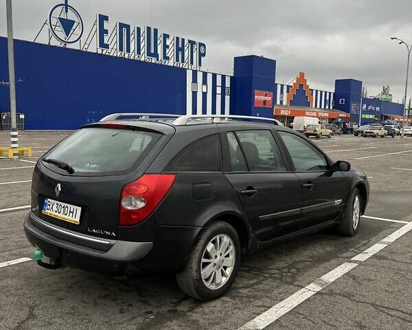 Черный Рено Лагуна, объемом двигателя 1.9 л и пробегом 293 тыс. км за 4500 $, фото 5 на Automoto.ua