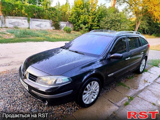 Черный Рено Лагуна, объемом двигателя 2 л и пробегом 222 тыс. км за 4400 $, фото 3 на Automoto.ua