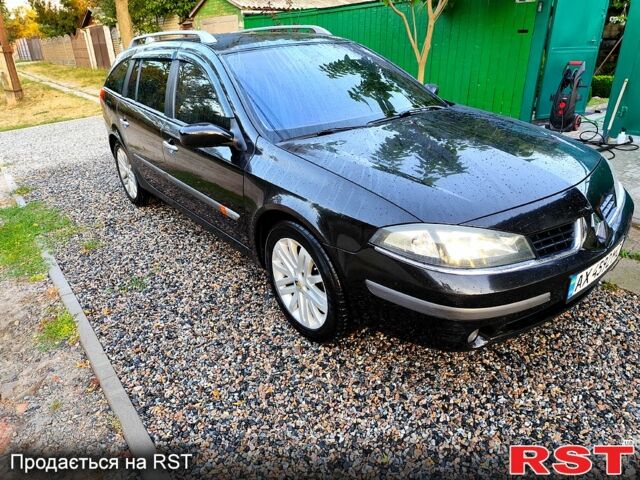 Черный Рено Лагуна, объемом двигателя 2 л и пробегом 222 тыс. км за 4400 $, фото 2 на Automoto.ua