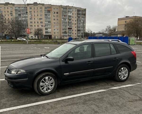 Черный Рено Лагуна, объемом двигателя 1.9 л и пробегом 293 тыс. км за 4500 $, фото 3 на Automoto.ua