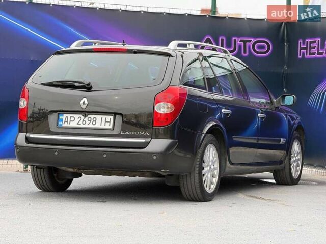 Черный Рено Лагуна, объемом двигателя 2 л и пробегом 168 тыс. км за 5799 $, фото 6 на Automoto.ua