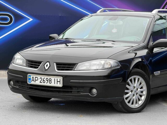 Черный Рено Лагуна, объемом двигателя 2 л и пробегом 168 тыс. км за 5799 $, фото 1 на Automoto.ua