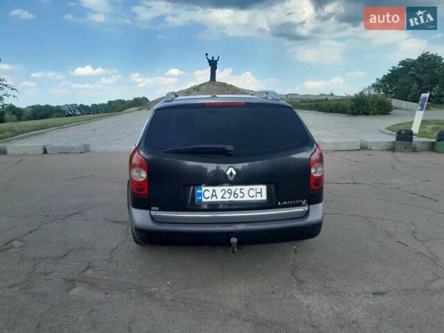 Черный Рено Лагуна, объемом двигателя 2 л и пробегом 311 тыс. км за 3800 $, фото 5 на Automoto.ua