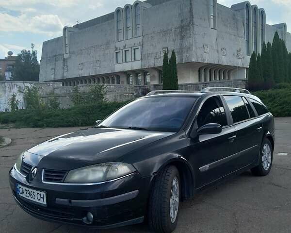 Черный Рено Лагуна, объемом двигателя 2 л и пробегом 311 тыс. км за 3800 $, фото 2 на Automoto.ua
