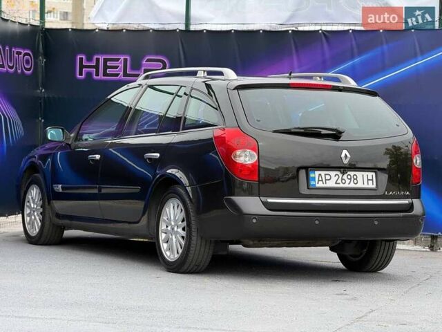 Черный Рено Лагуна, объемом двигателя 2 л и пробегом 168 тыс. км за 5799 $, фото 4 на Automoto.ua