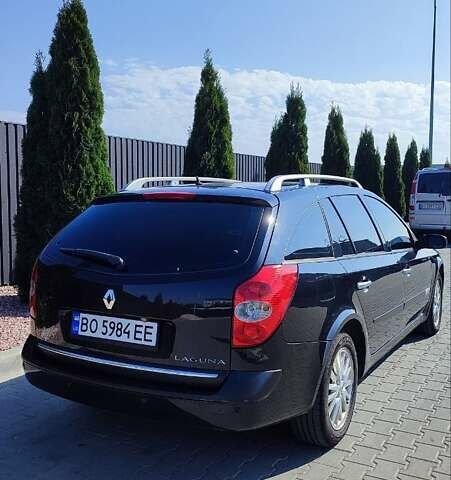 Черный Рено Лагуна, объемом двигателя 2 л и пробегом 284 тыс. км за 4500 $, фото 1 на Automoto.ua