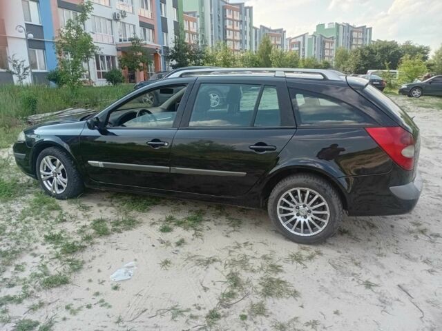 Черный Рено Лагуна, объемом двигателя 2 л и пробегом 140 тыс. км за 5000 $, фото 4 на Automoto.ua