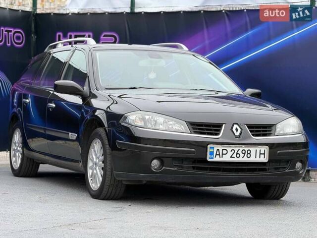 Черный Рено Лагуна, объемом двигателя 2 л и пробегом 168 тыс. км за 5799 $, фото 3 на Automoto.ua