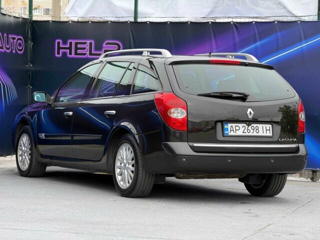 Черный Рено Лагуна, объемом двигателя 2 л и пробегом 168 тыс. км за 5799 $, фото 4 на Automoto.ua