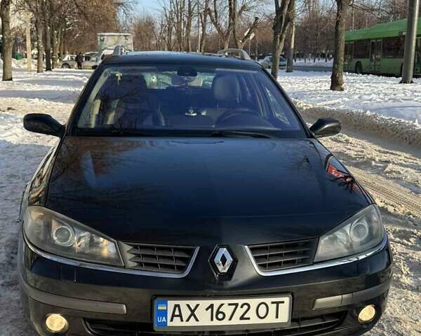 Черный Рено Лагуна, объемом двигателя 2 л и пробегом 270 тыс. км за 5200 $, фото 13 на Automoto.ua