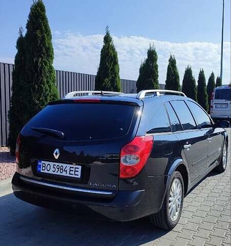 Черный Рено Лагуна, объемом двигателя 2 л и пробегом 284 тыс. км за 4500 $, фото 6 на Automoto.ua