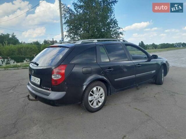 Черный Рено Лагуна, объемом двигателя 2 л и пробегом 311 тыс. км за 3800 $, фото 6 на Automoto.ua