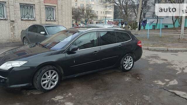 Чорний Рено Лагуна, об'ємом двигуна 2 л та пробігом 218 тис. км за 6799 $, фото 1 на Automoto.ua