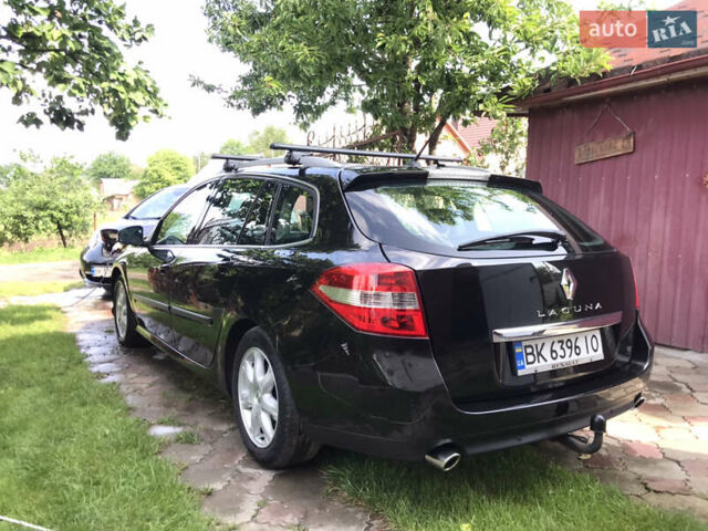 Черный Рено Лагуна, объемом двигателя 2 л и пробегом 362 тыс. км за 6500 $, фото 7 на Automoto.ua