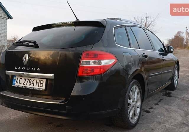 Черный Рено Лагуна, объемом двигателя 1.5 л и пробегом 281 тыс. км за 6200 $, фото 8 на Automoto.ua