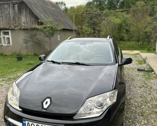 Черный Рено Лагуна, объемом двигателя 2 л и пробегом 265 тыс. км за 7200 $, фото 2 на Automoto.ua